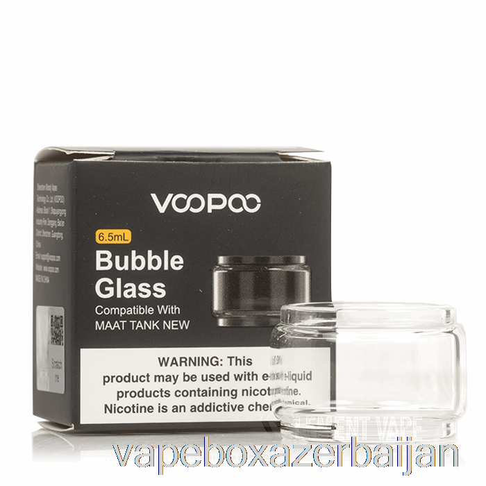 Vape Smoke VOOPOO MAAT Replacement Glass 5mL Straight Glass